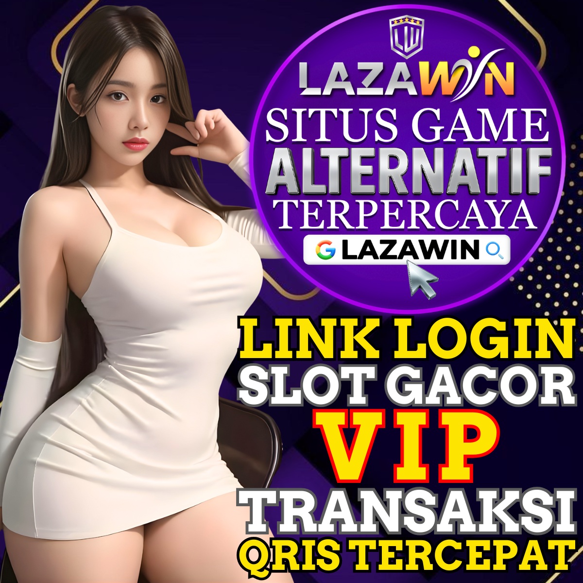 LAZAWIN - Link Login Alternatif Slot Gacor VIP Transaksi QRIS Tercepat image 1